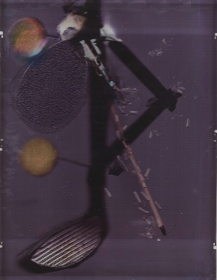 Luca Trevisani, placet experiri 1, 2011, UV-rays print on aluminium in artist frame, 107 x 82 x 5 cm, Unique piece