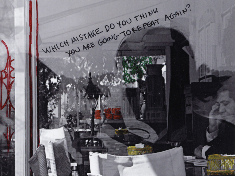 Aikaterini Gegisian, Χωρίς τίτλο (‘Notes on a conception of a film’ Series), 2007-2008
