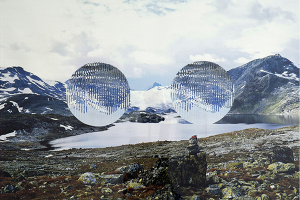 Hilde Aagaard, InSight, inkjet print, acrylics, 2009 Hilde Aagaard, InSight, inkjet print, acrylics, 2009