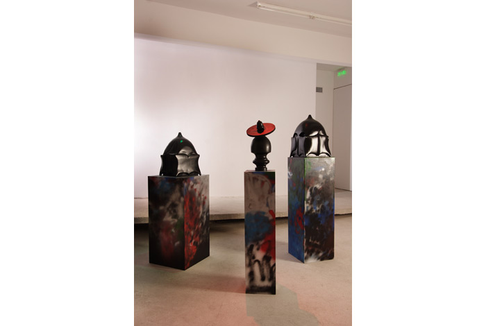 Jannis Varelas, Blue Soldier – Opera Costumes, installation view Jannis Varelas, Blue Soldier – Opera Costumes, installation view