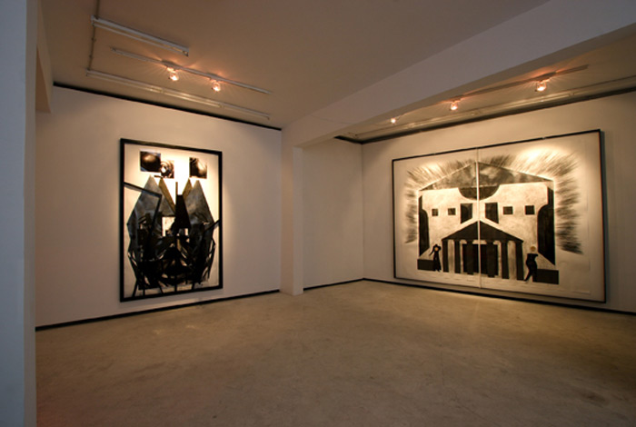 Jannis Varelas, Blue Soldier – Opera Costumes, installation view Jannis Varelas, Blue Soldier – Opera Costumes, installation view